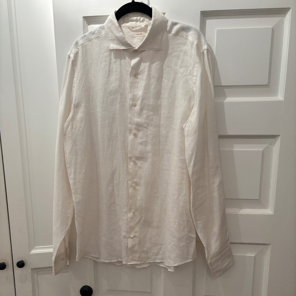 Suit Supply Legguino Linen Shirt, Slim Fit